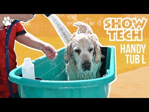 Show Tech Handy Tub L 124 x 59 x 90 cm + Ramp Bath