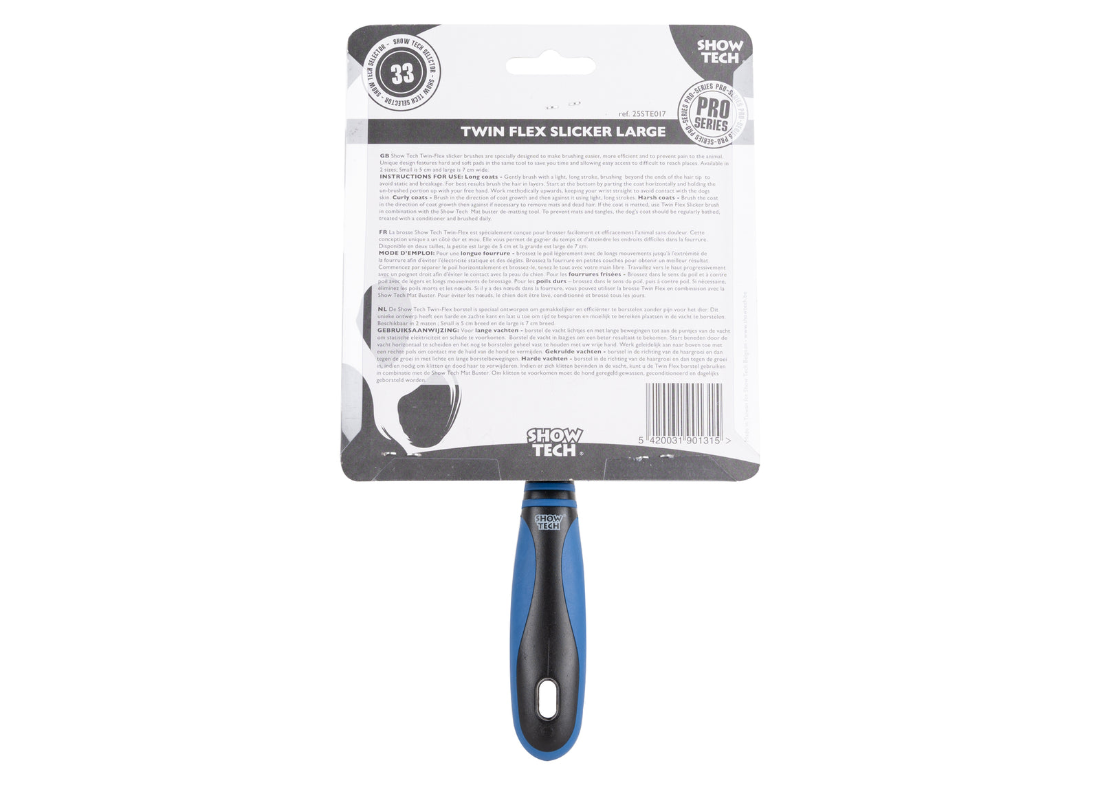 Show Tech Twin-Flex Slicker Brush