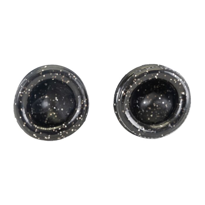 Show Tech Scissor Training Ring 2 Pcs Black Glitter