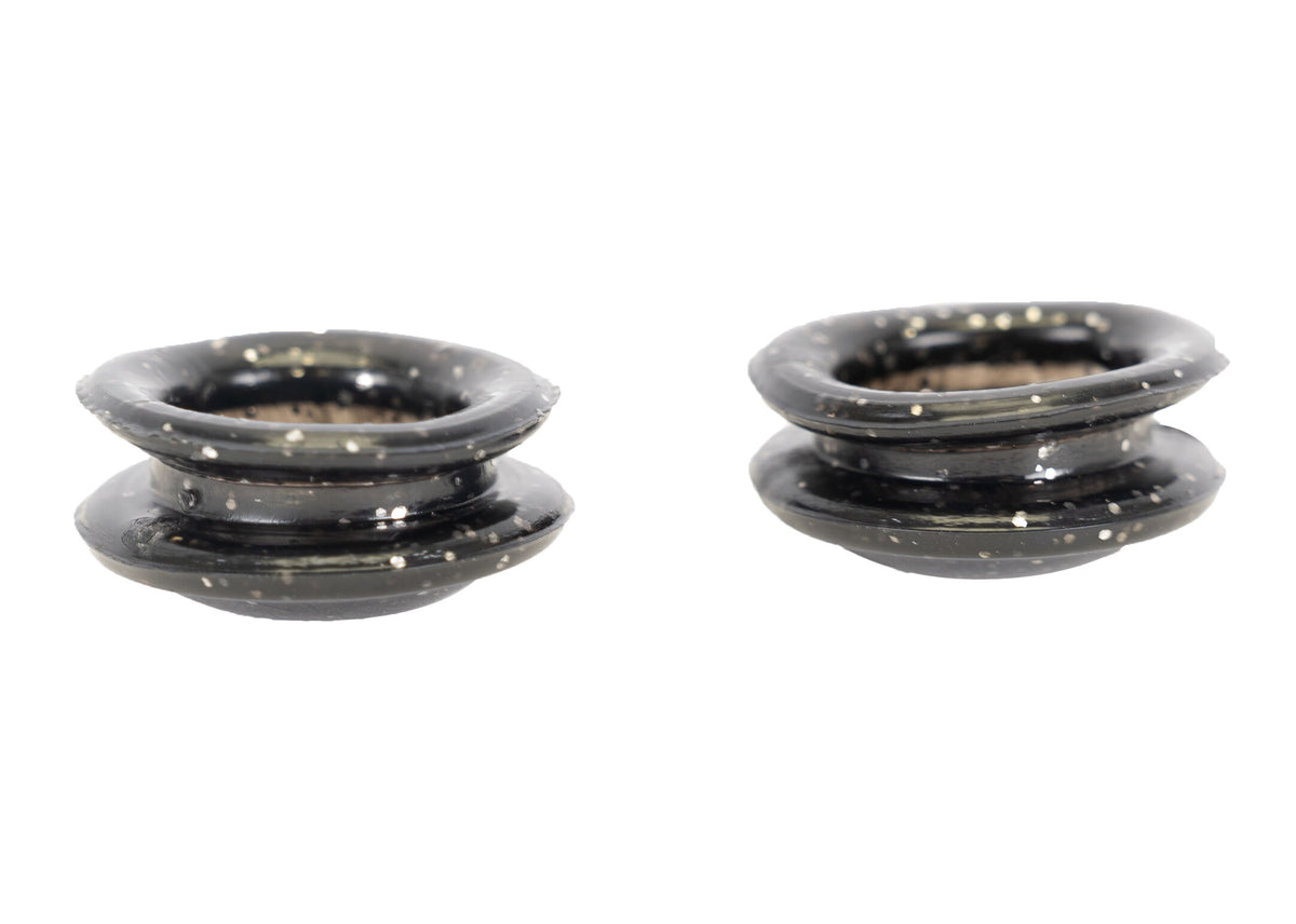 Show Tech Scissor Training Ring 2 Pcs Black Glitter