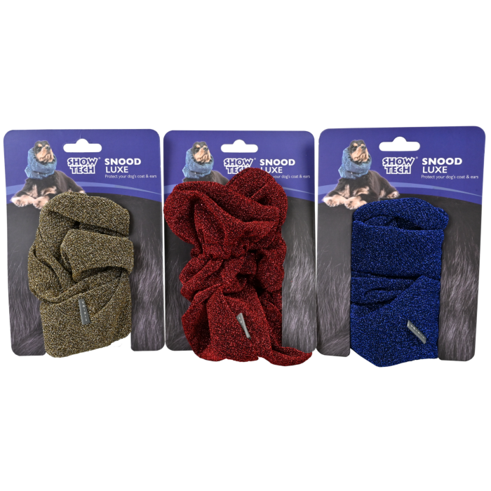 Show Tech Snood Luxe Royal & Galaxy Ear Covers