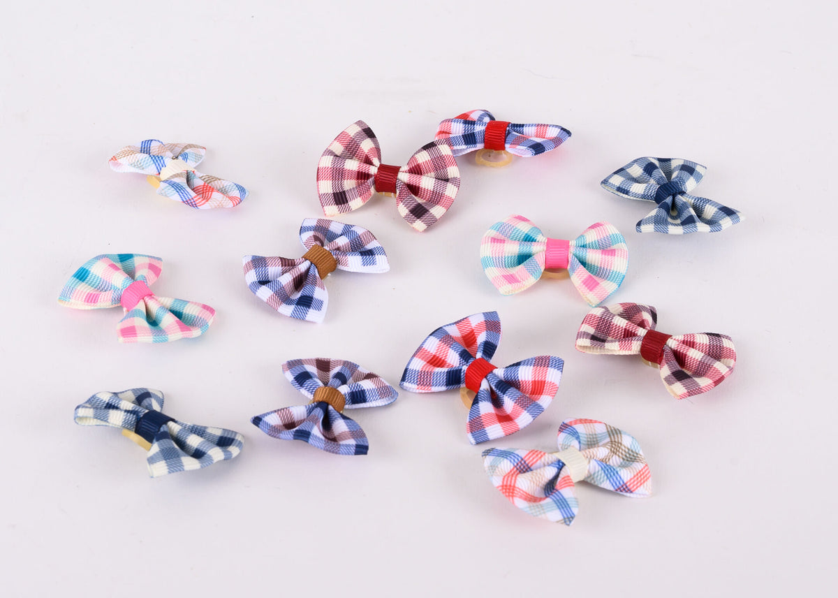 Show Tech Vintage Bows with Elastic 50 pcs Bows