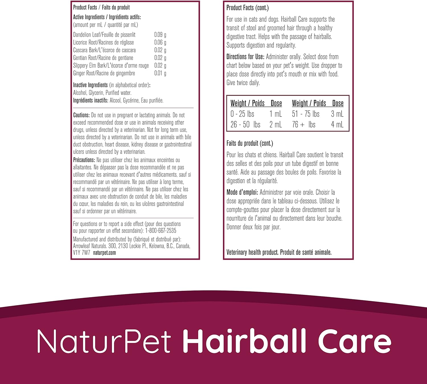 NaturPet Hairball Care 100ML