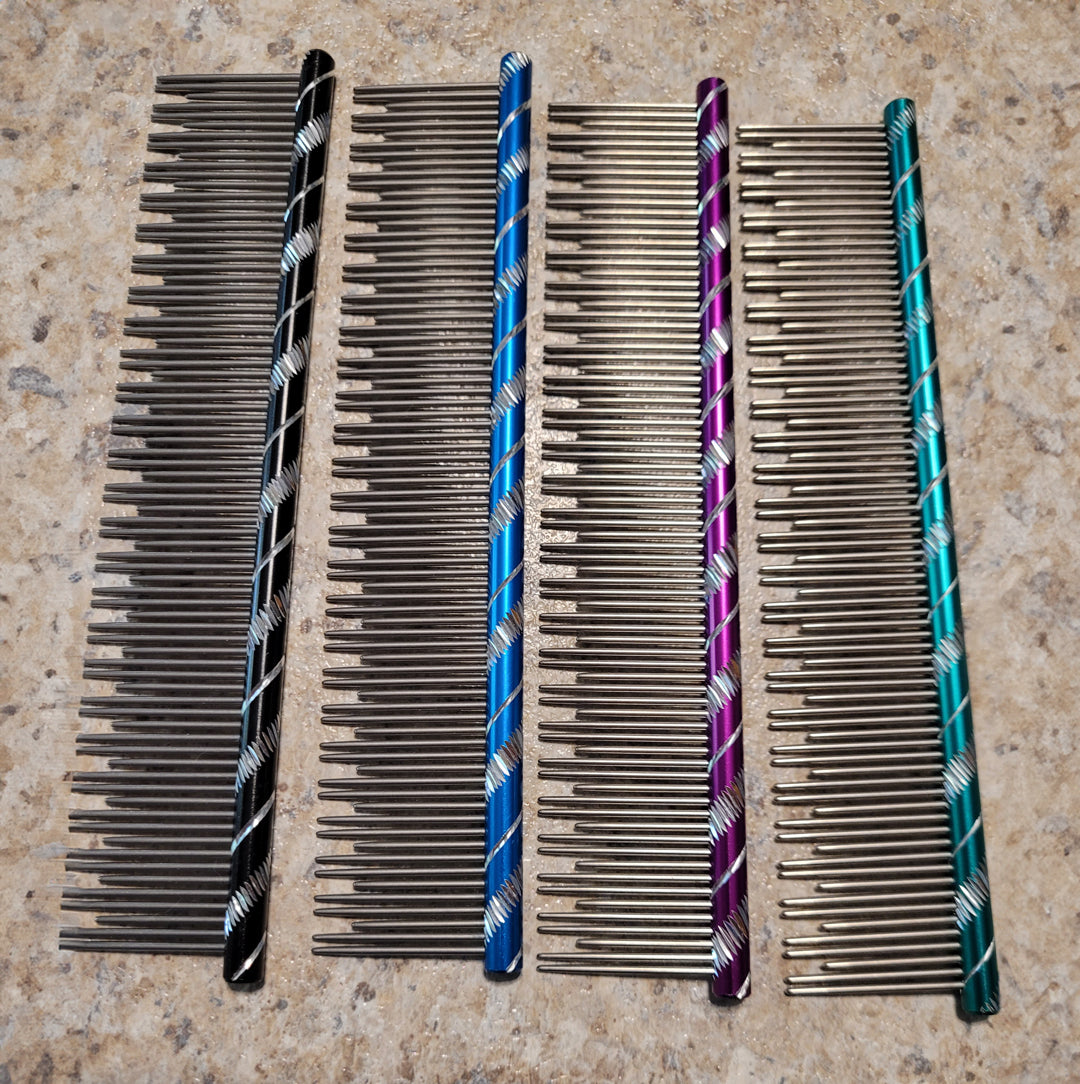 Cat Comb Types Cat Carding & Fluffing Comb - Custom Pet Boutique