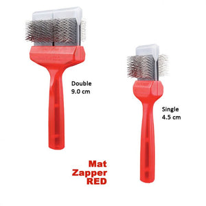 Les Poochs Dematting Red Pro Brush (Mat Zapper)