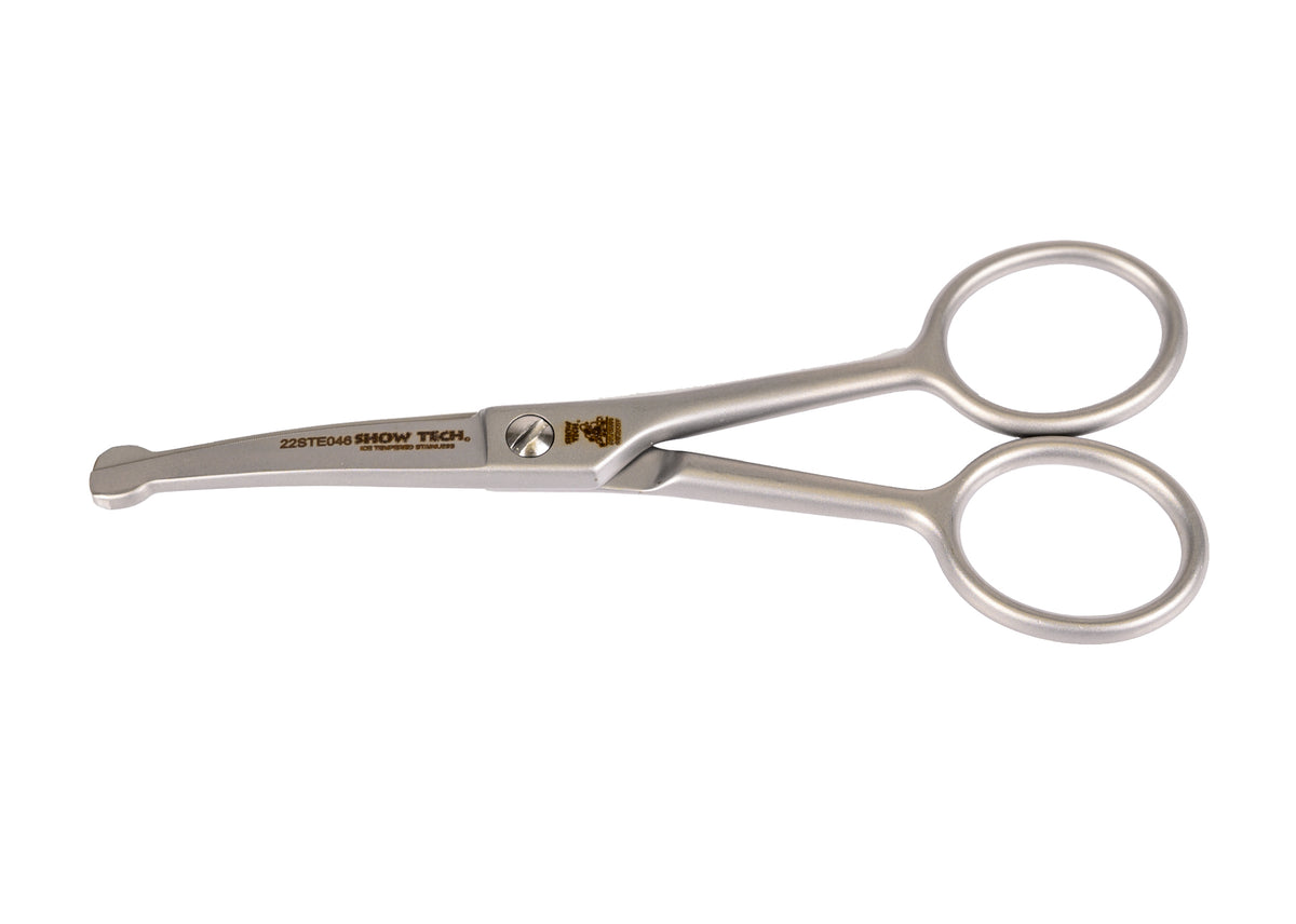 Show Tech 11,70cm - 4 1/2&quot; Curved Scissor with Safety Tip