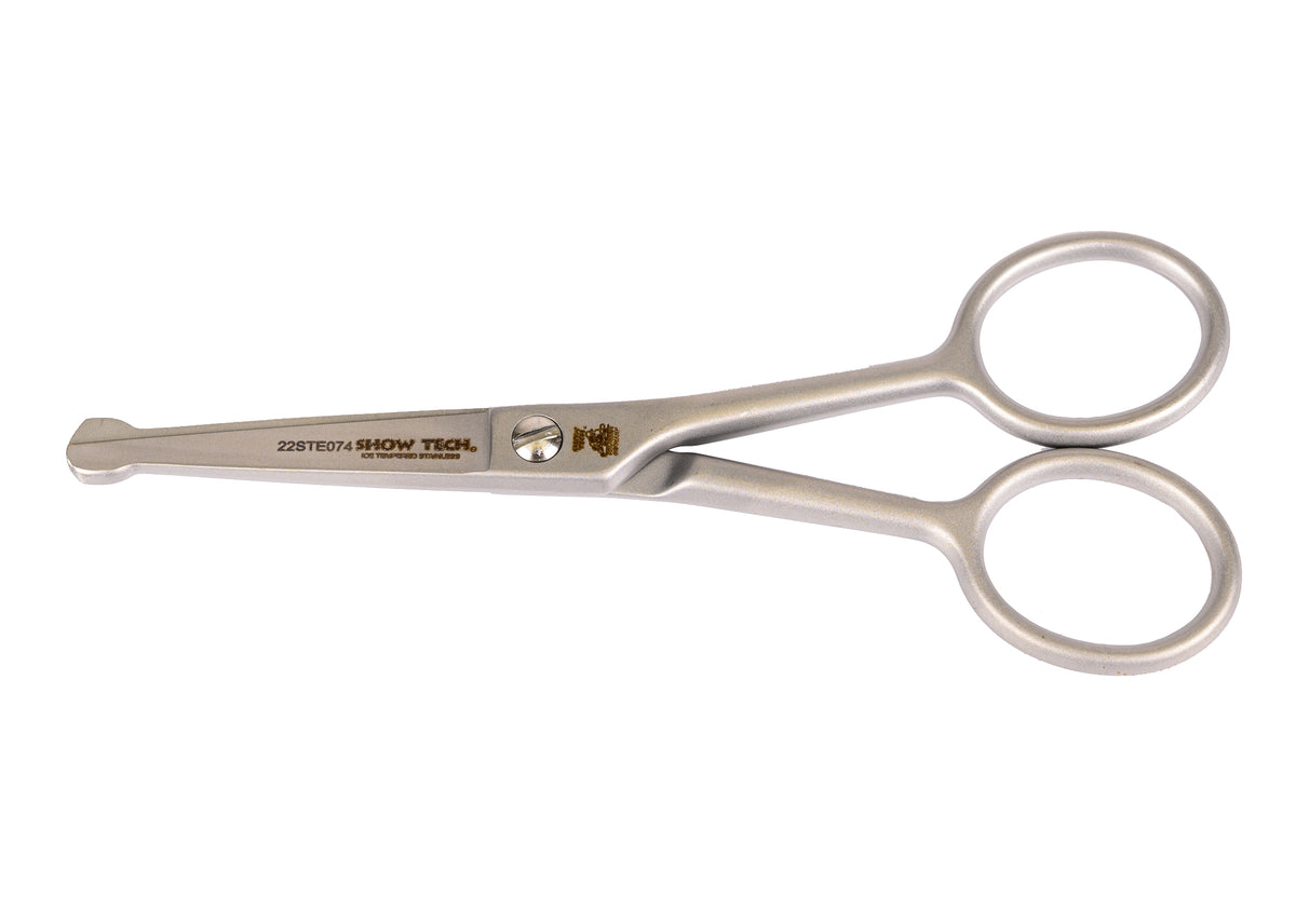 Show Tech 11,70cm - 4 1/2&quot; Straight Scissor with Safety Tip