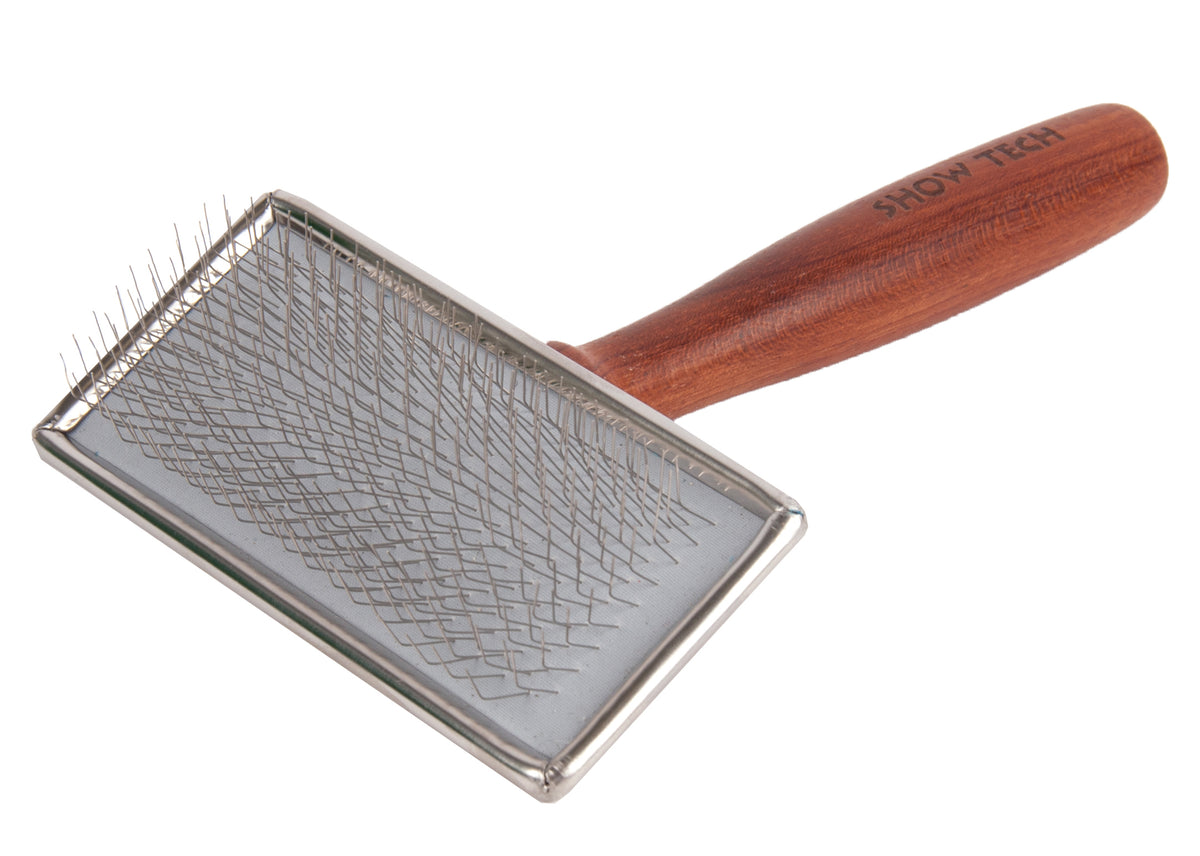 Show Tech Extra Life Slicker Small Rosewood Brush