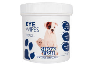 Show Tech Eye Wipes 100 pcs Eye Cleaner