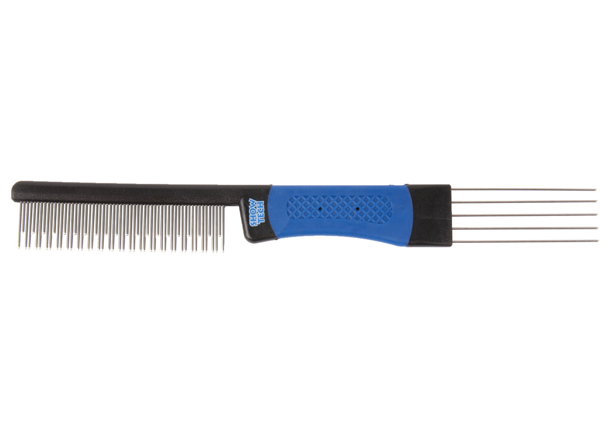 Fork Comb for Creping 22 cm - Cat Carding Comb