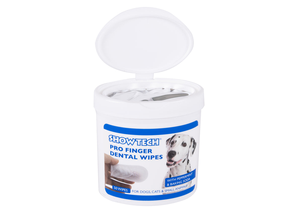 Show Tech Pro Finger Dental Wipes 50 pcs Teeth Cleaning Product