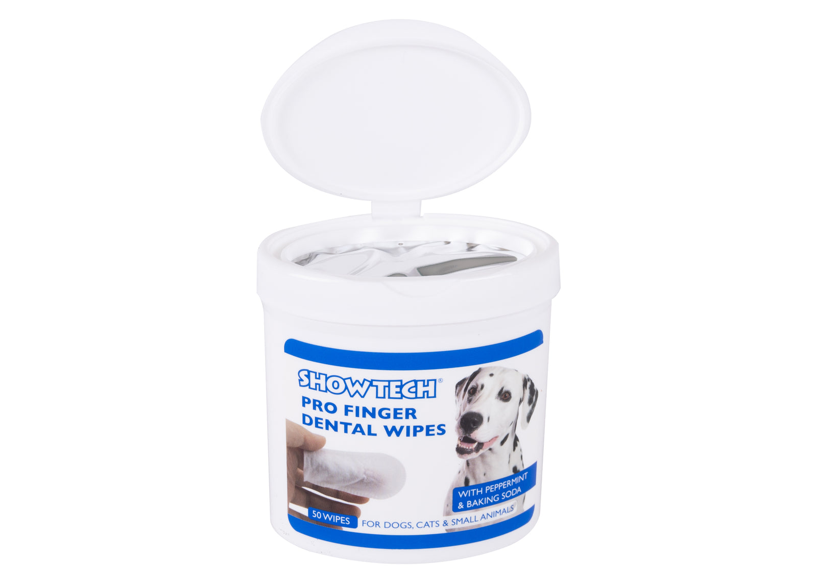 Show Tech Pro Finger Dental Wipes 50 pcs Teeth Cleaning Product