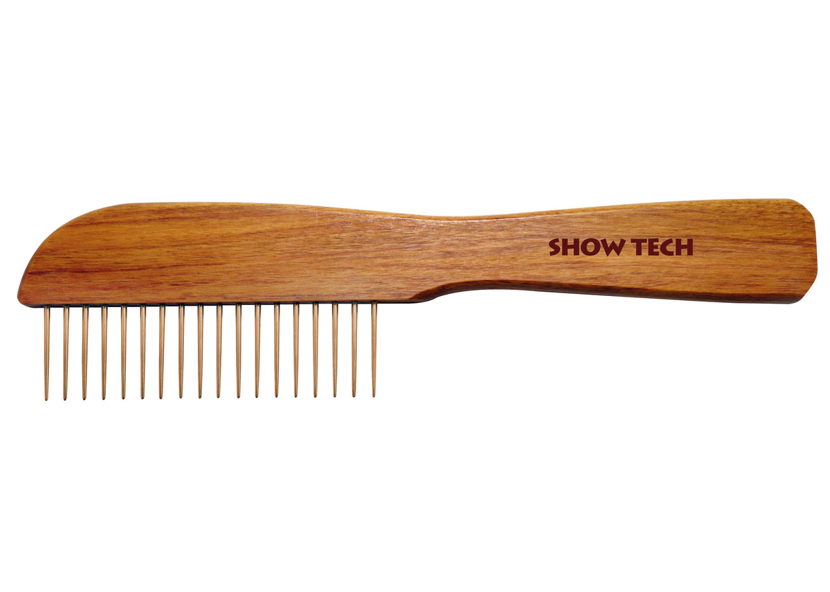 Show Tech Rosewood Poodle Comb 23cm