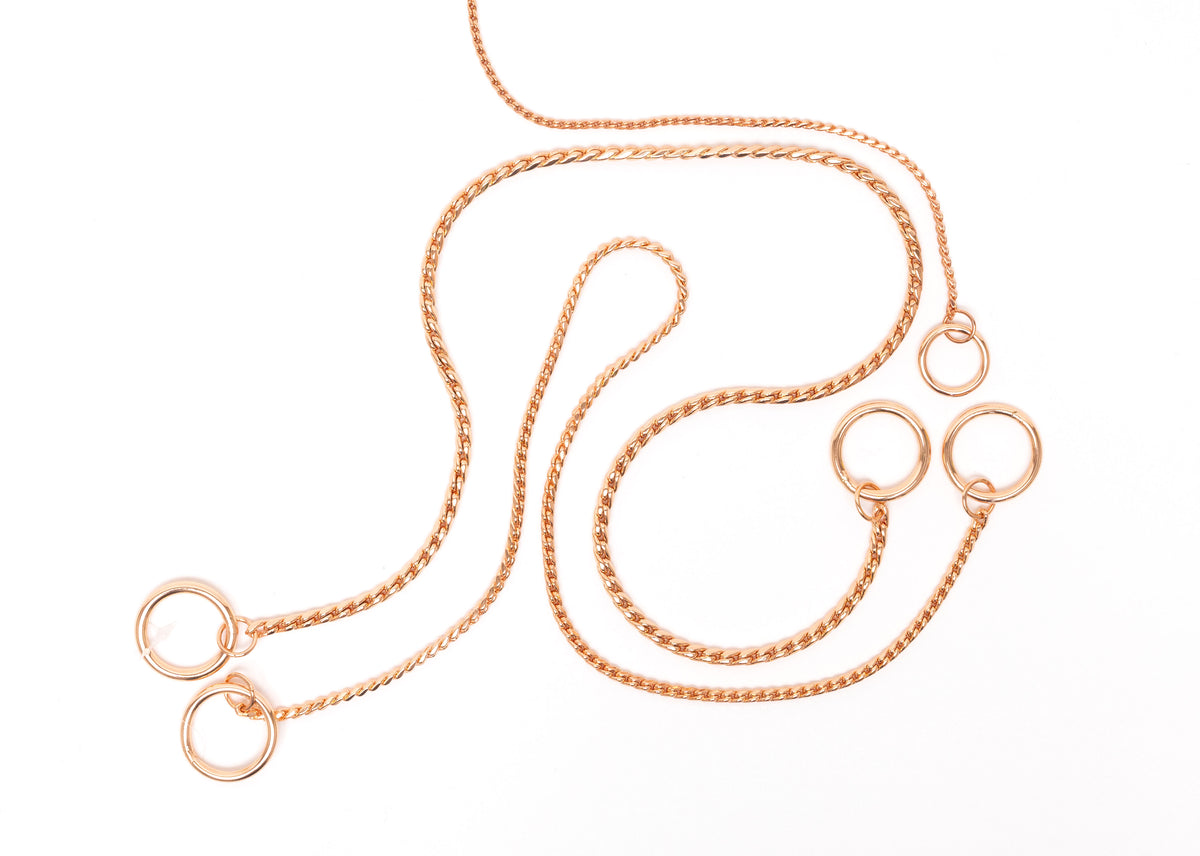 Show Tech Show Chain From 25 cm to 80 cm, Silver, Gold, Anthracite (Black) & Rose Gold