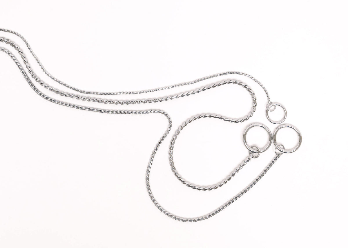 Show Tech Show Chain From 25 cm to 80 cm, Silver, Gold, Anthracite (Black) & Rose Gold