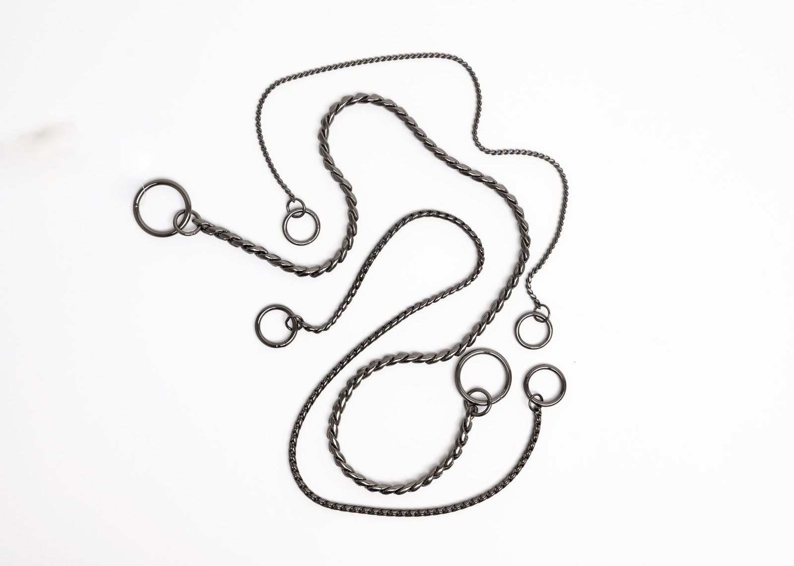 Show Tech Show Chain From 25 cm to 80 cm, Silver, Gold, Anthracite (Black) & Rose Gold