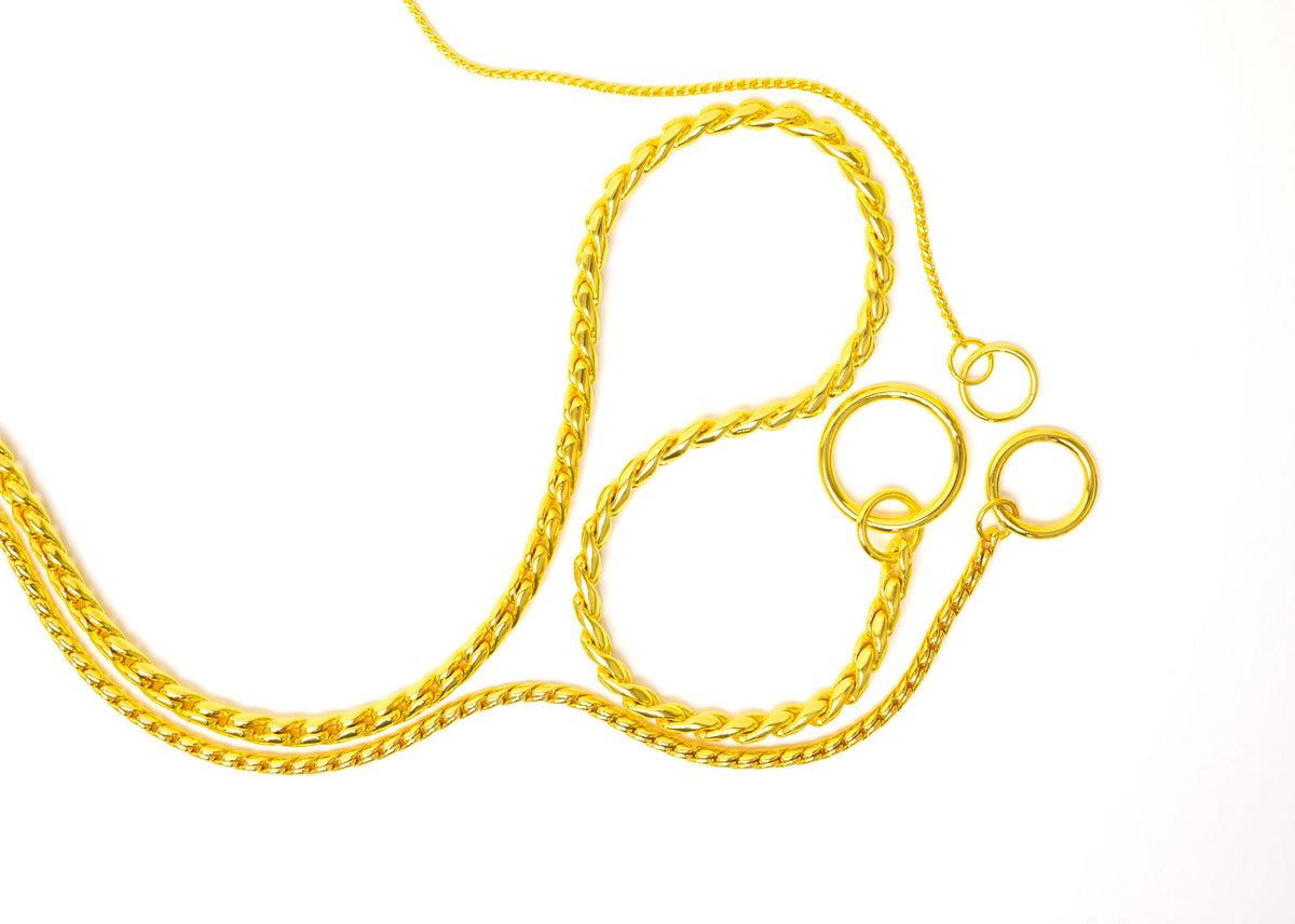 Show Tech Show Chain From 25 cm to 80 cm, Silver, Gold, Anthracite (Black) & Rose Gold