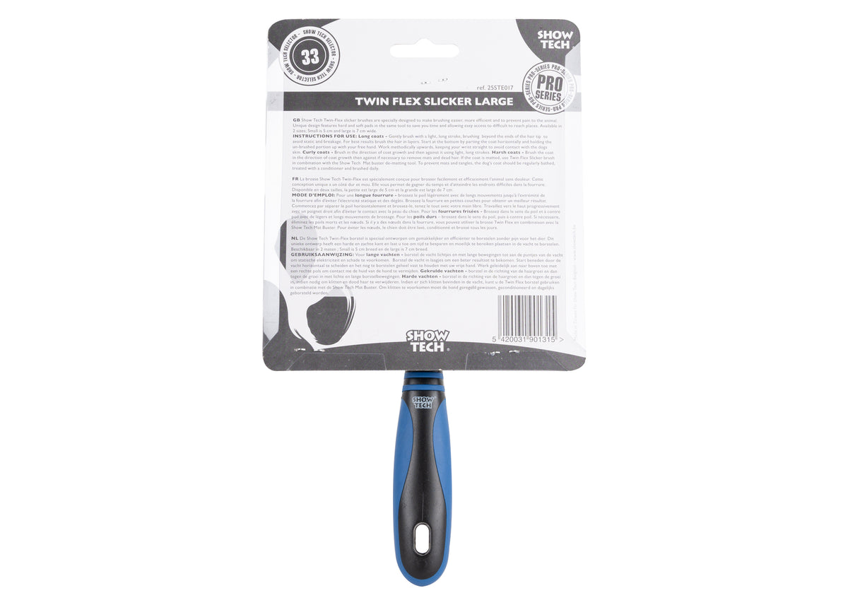 Show Tech Twin-Flex Slicker Brush