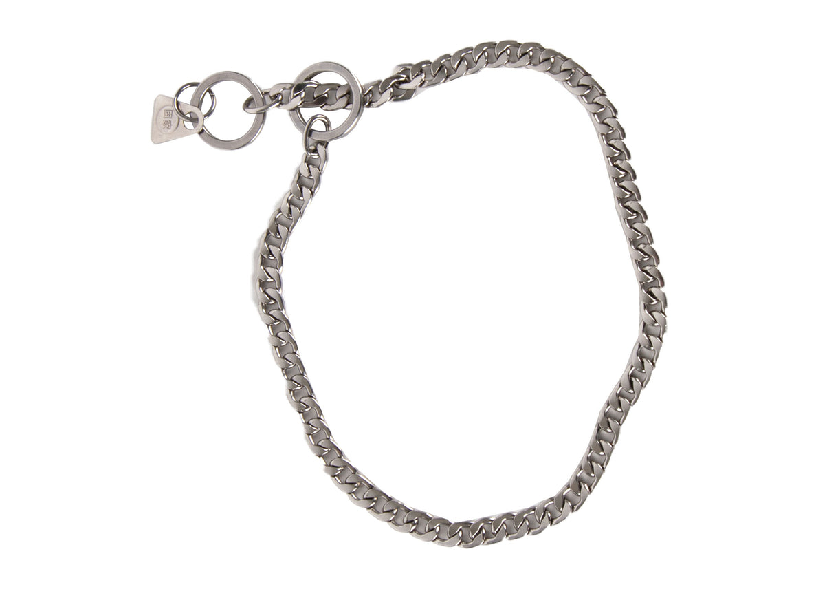 Show Tech+ Flat Link Show Chain Silver Stainless Steel