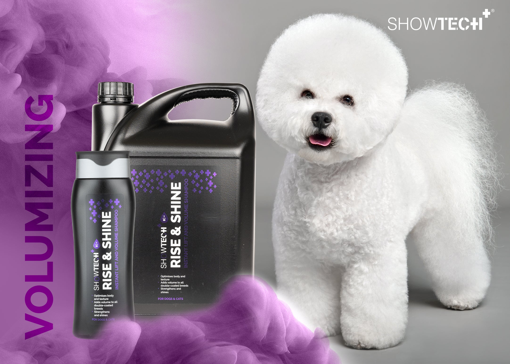 Show Tech+ Rise & Shine Volumizing Shampoo - Custom Pet Boutique