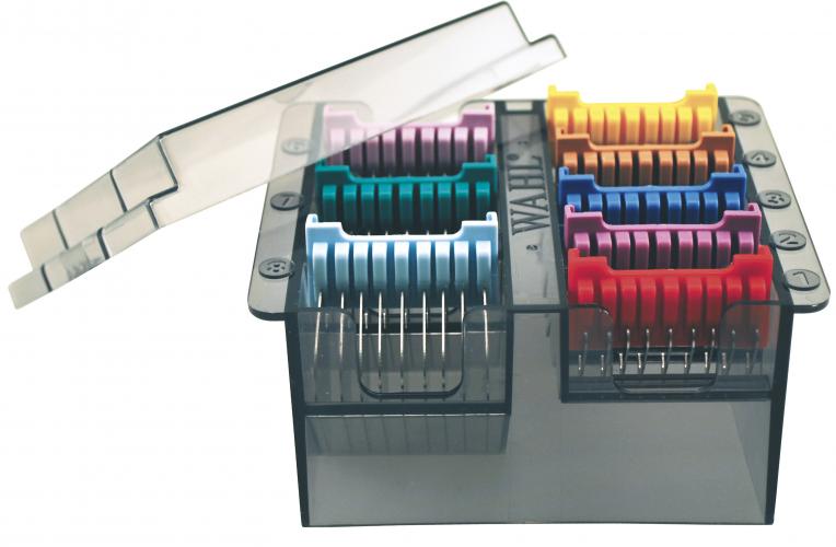 Large Size Guide Comb Stainless Steel Guide Combs with Caddy for 5 in 1 Blades - Custom Pet ...