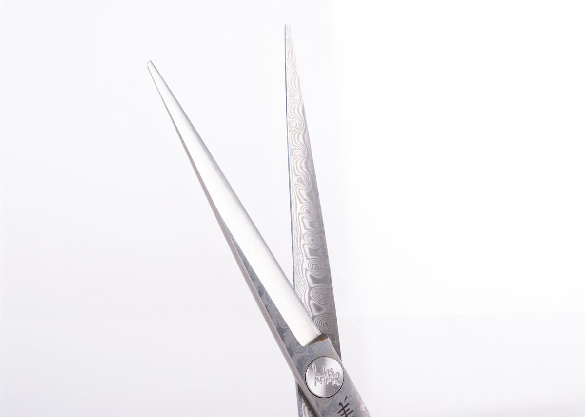 Yento Damascus Series Limited Edition 19cm - 7,5&quot; Straight Scissors