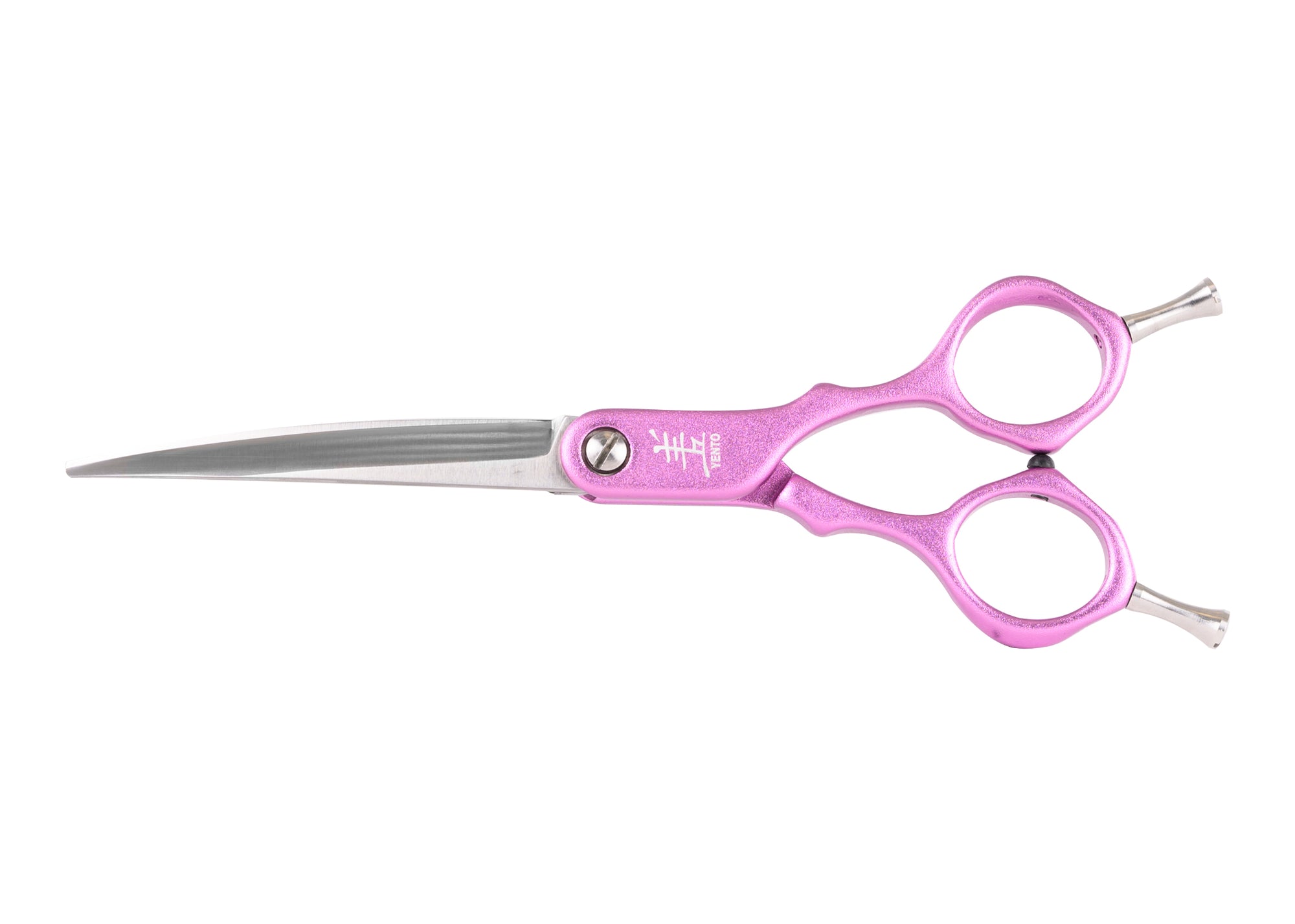 Yento Sparkle Series 15cm - 6.5" Curved Scissors Purple