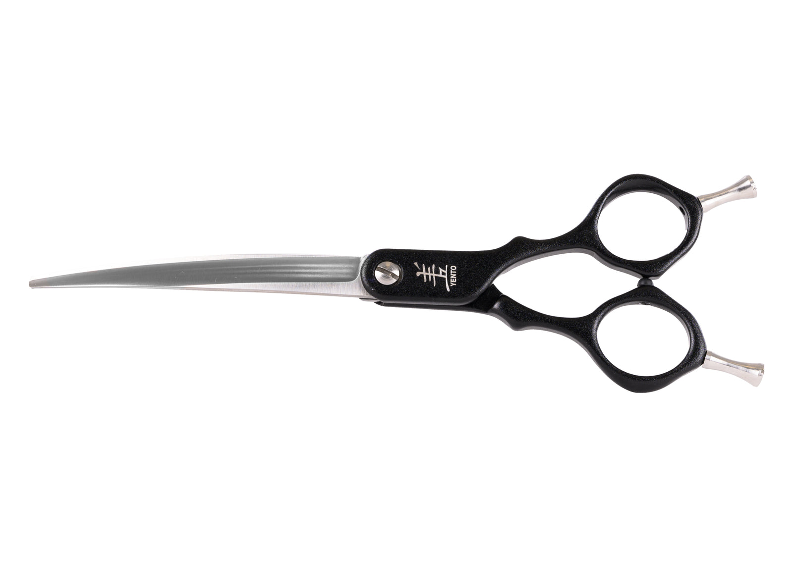 Yento Sparkle Series 16,5cm - 6,5" Curved Scissors Black