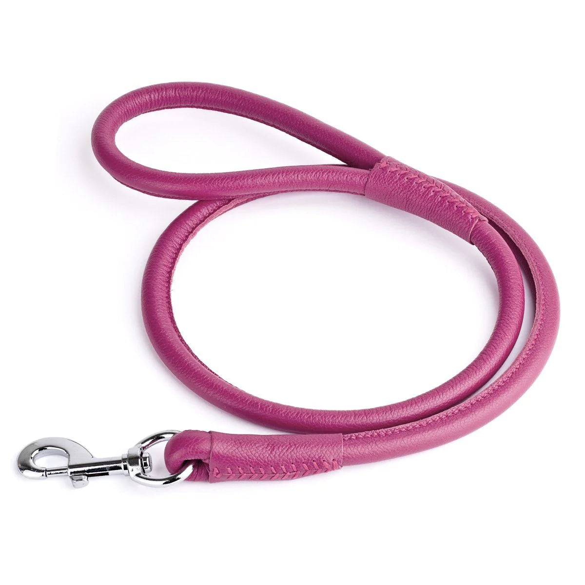 DogLine Soft Leather Round Lead W1 4 L72 Custom Pet Boutique