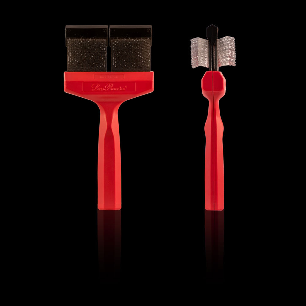 Les Poochs Dematting Red Pro Brush (Mat Zapper)